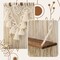Single-Tier Macramé Boho Wall Hanging Shelf – Handmade Wooden Floating Shelf, Bohemian Woven Plant Holder, Mini Chic Organizer for Bathroom, Bedroom, Nursery, or Western Home Décor, Perfect Gift
